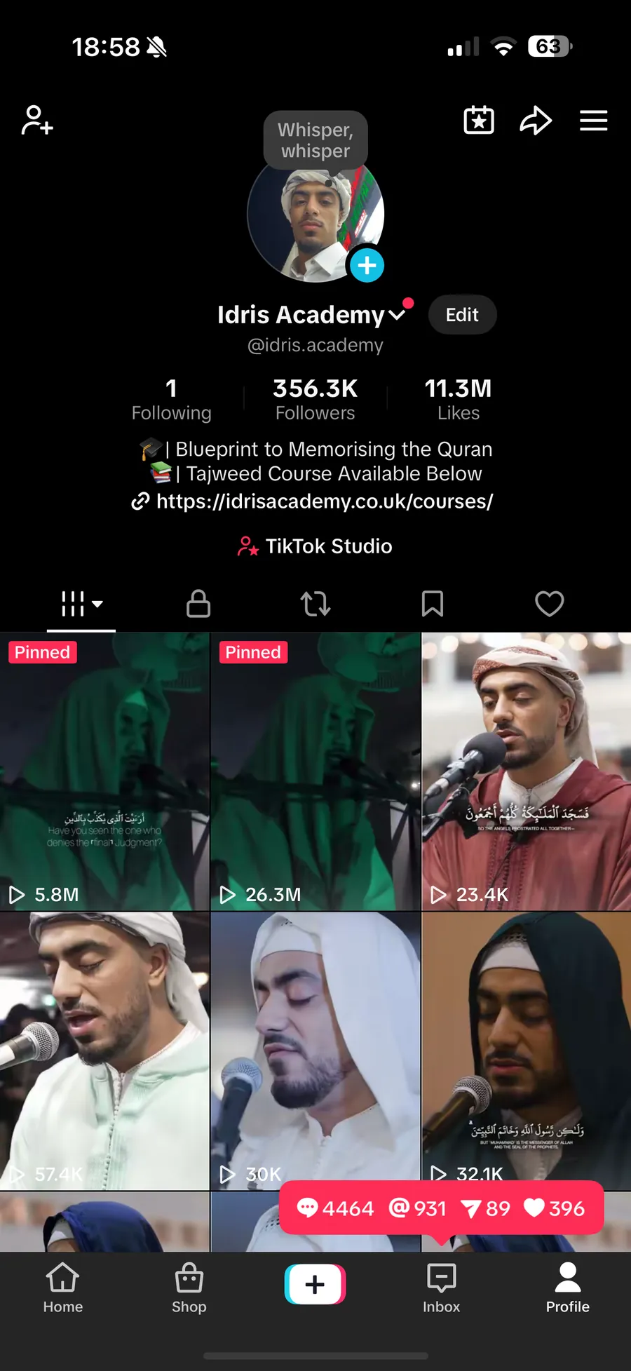 Idris Academy TikTok