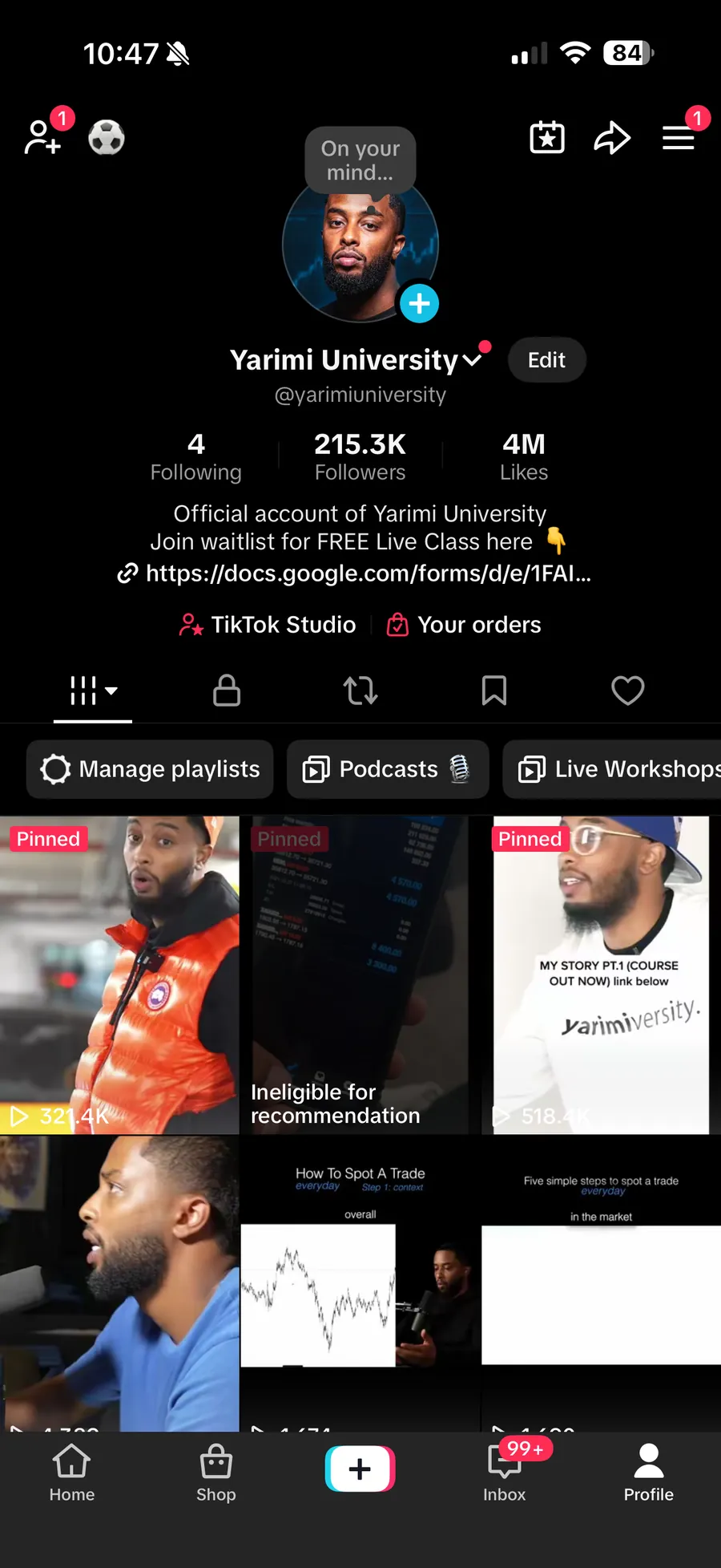 Yarimi University TikTok