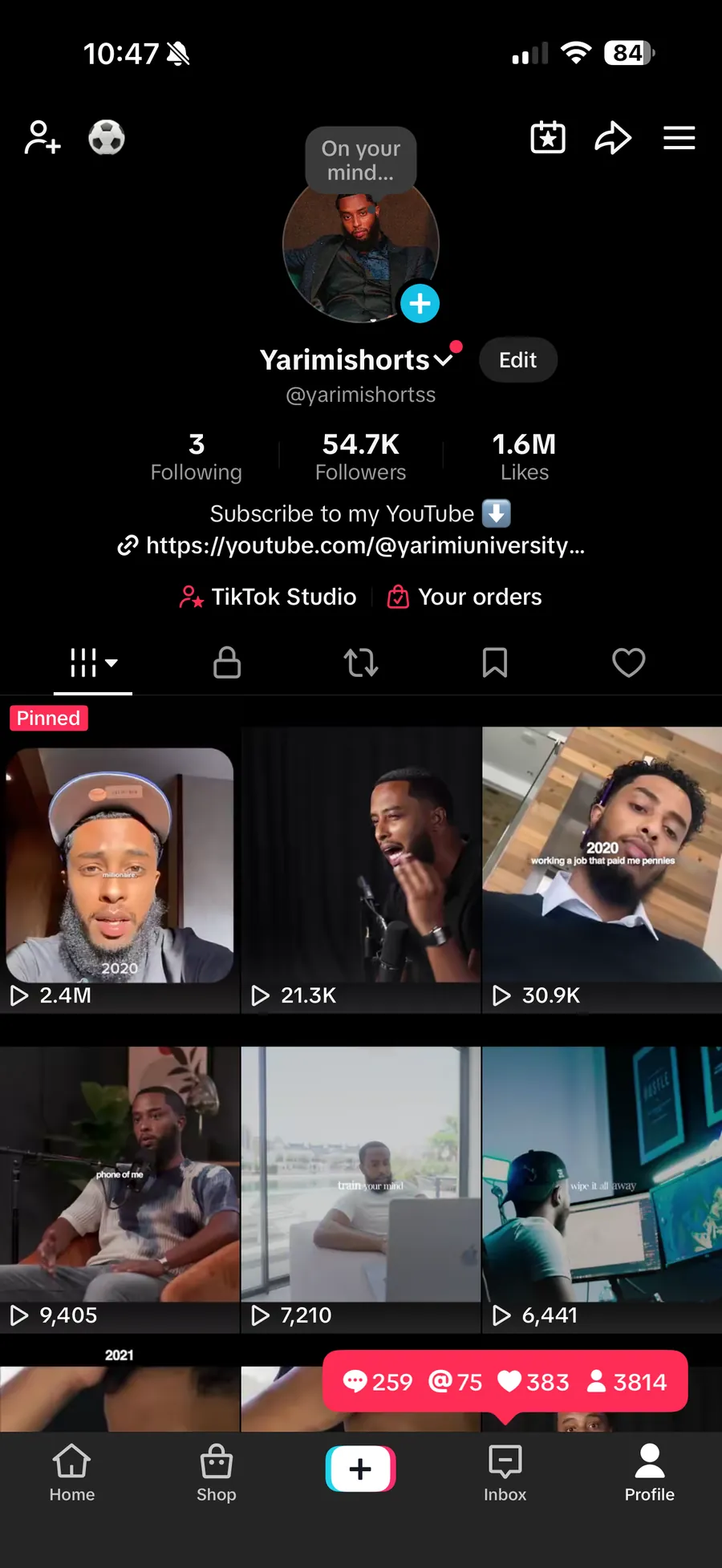 Yarimi Shorts TikTok