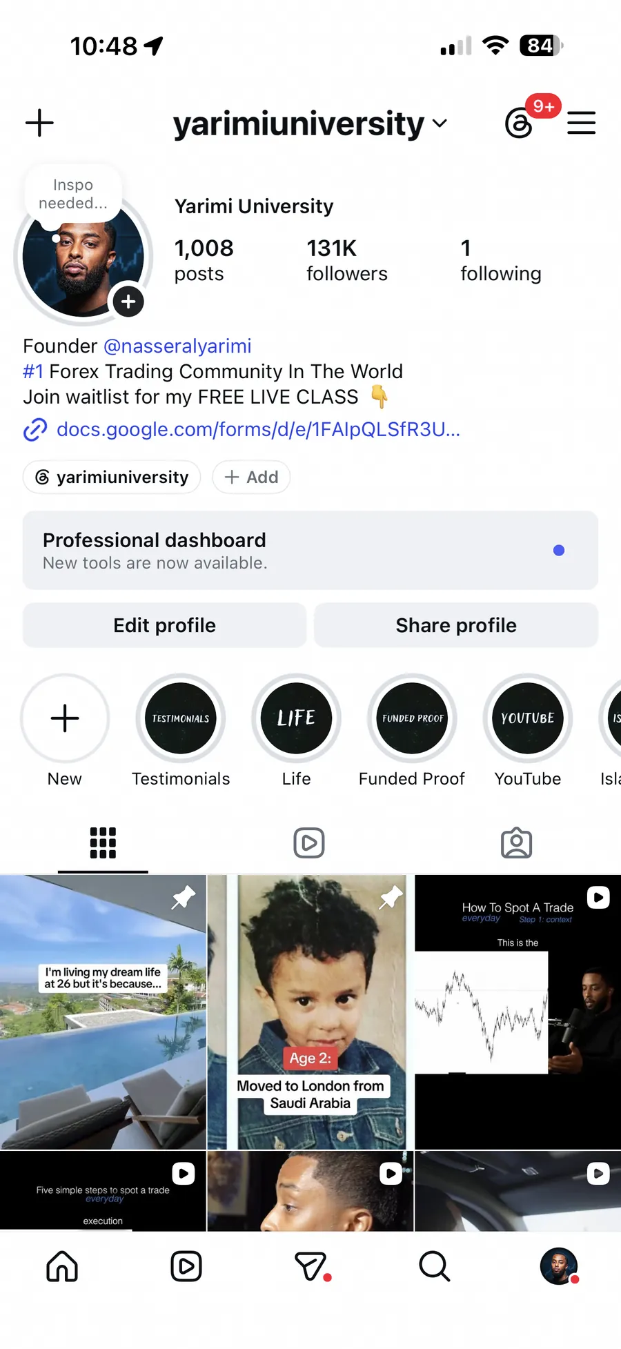 Yarimi University Instagram